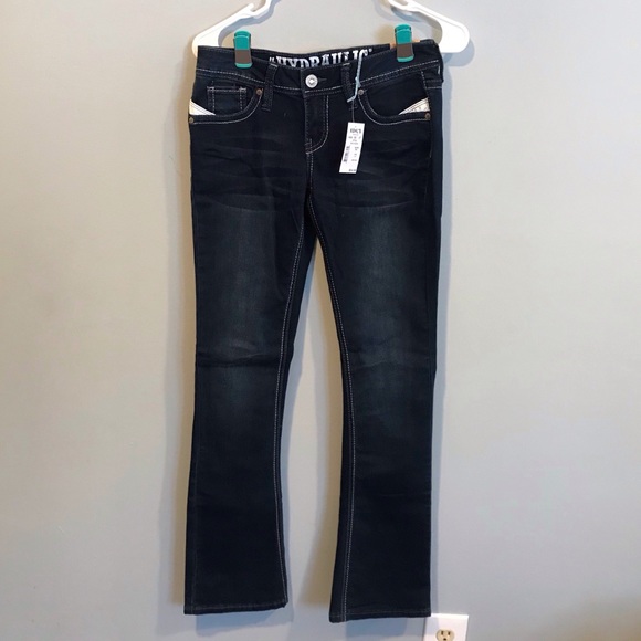 Hydraulic Low Rise Bootcut Jeans